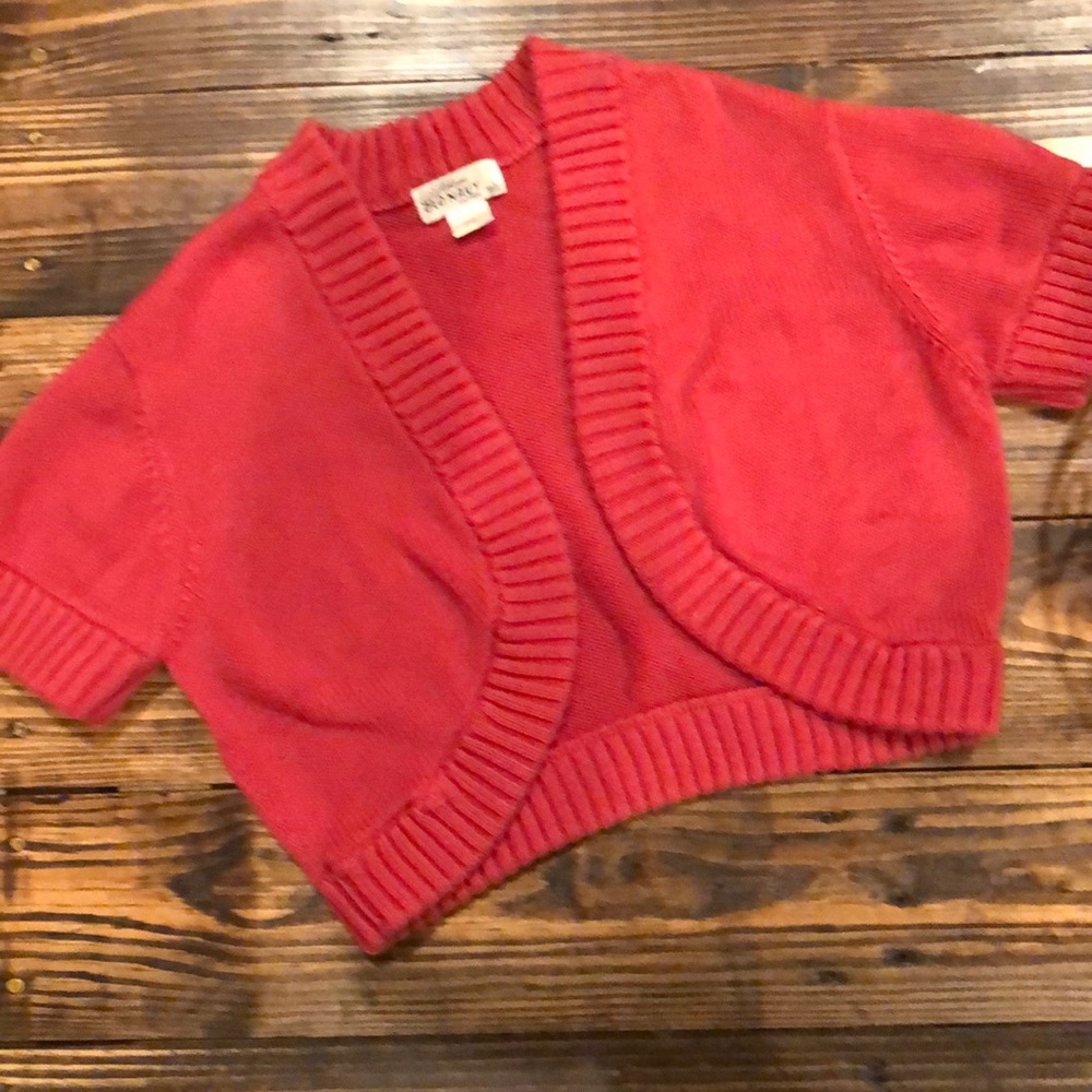Old Navy short sleeve crop sweater